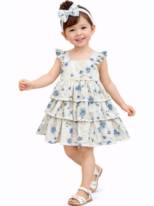 Sweet Baby Παιδικό Φόρεμα Λευκό