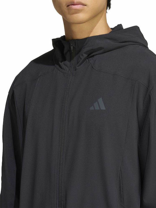 Essentials Hoodie Jacket Black