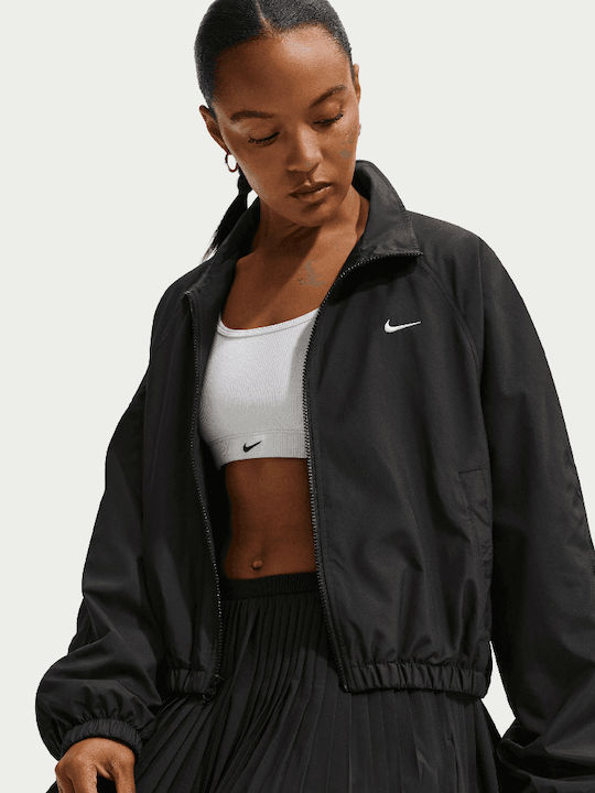 Sportswear Jachetă Sportivă de Damă Neagră