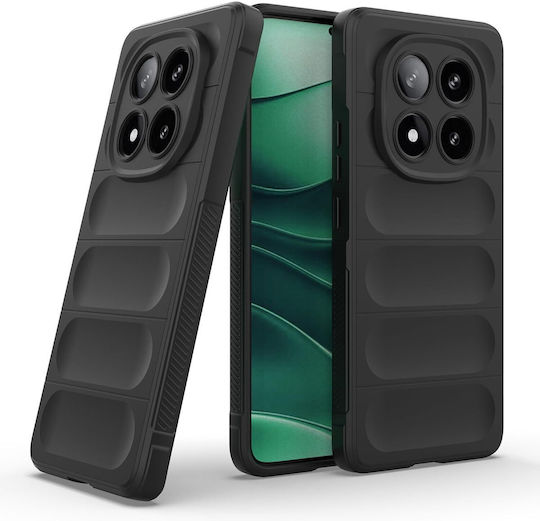 Orso Magic Shield Back Cover Σιλικόνης Μαύρο (Poco M8)