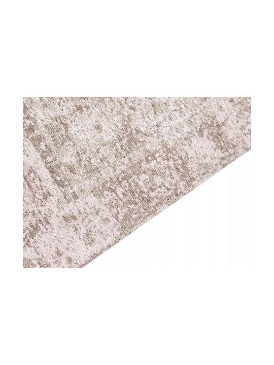 Beliani Χαλί Ορθογώνιο Βαμβακερό Pink 160x230cm