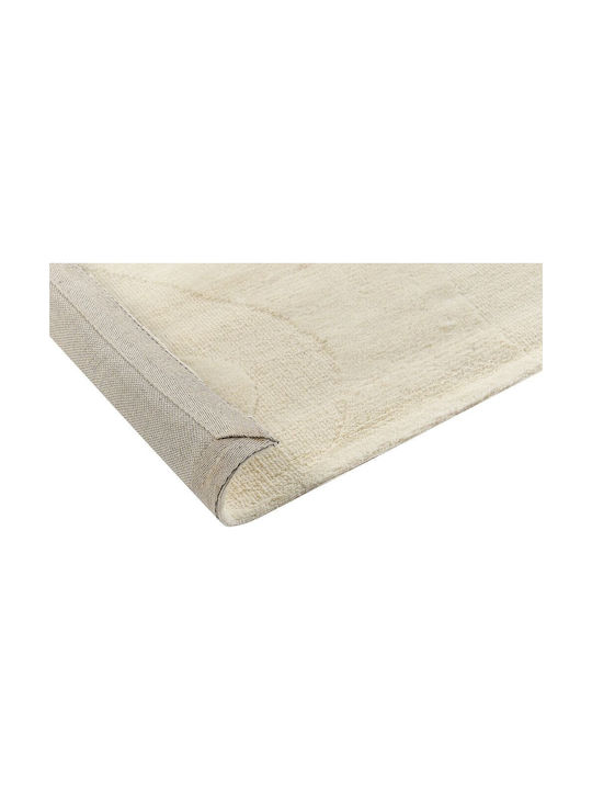 Beliani Rechteckiger Wolle Wohnzimmer Teppich Beige 200x300cm