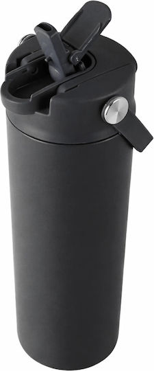 Nautica Glass Thermos Stainless Steel 600ml Black