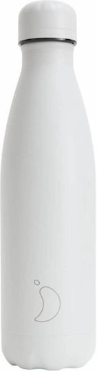 Chilly's Original All Matte Monochrome Бутилка Термос Неръждаема Стомана Без BPA 500ml Granite