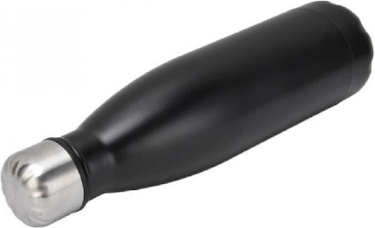 Aj Stainless Steel Thermos Bottle 1lt Black