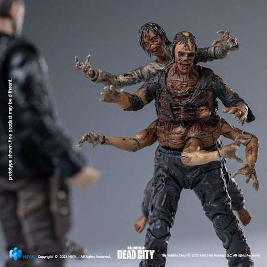Hiya Toys The Walking Dead: Dead City Exquisite Mini - Walker King Action Figure height 11cm at Scale 1:18