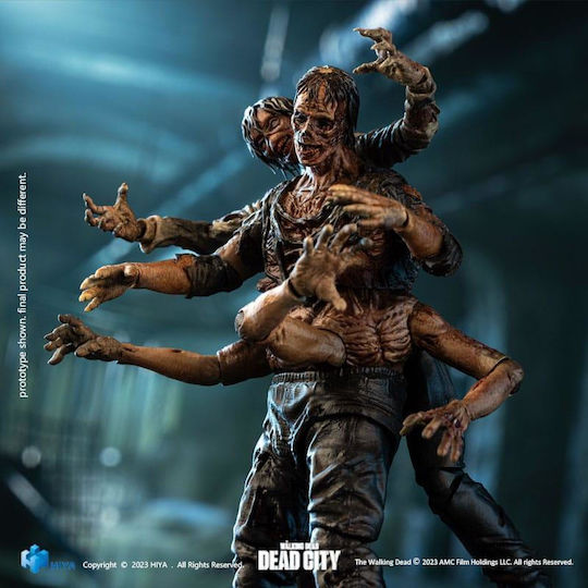 Hiya Toys The Walking Dead: Dead City Exquisite Mini - Walker King Action Figure height 11cm at Scale 1:18