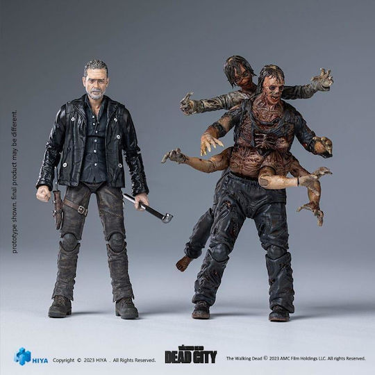 Hiya Toys The Walking Dead: Dead City Exquisite Mini - Walker King Action Figure height 11cm at Scale 1:18