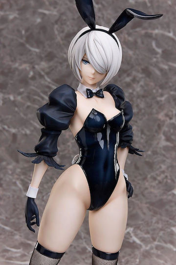 Nier Automata Ver1.1a PVC Статуя 1/4 2B Yorha No.2 Тип B Заешка Версия 50 см