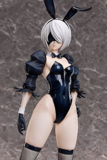 Nier Automata Ver1.1a PVC Статуя 1/4 2B Yorha No.2 Тип B Заешка Версия 50 см