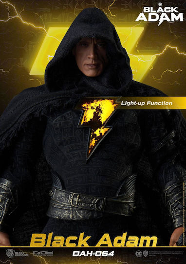 Beast Kingdom Black Adam Dynamische Action-Figur Höhe 18cm im Maßstab 1:9
