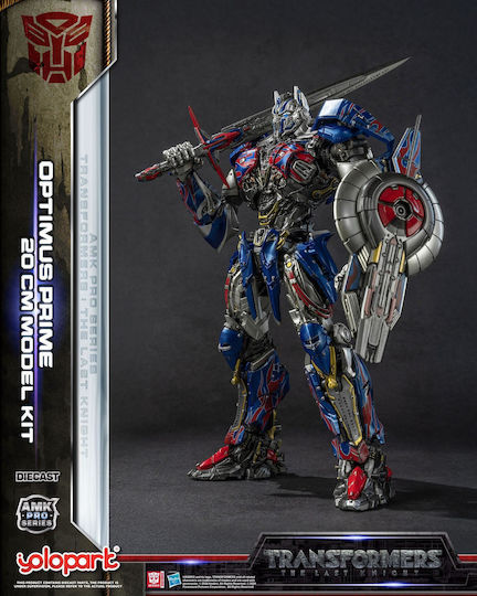 Transformatoren Letzter Ritter Amk Pro Series Kunststoffmodellbausatz Optimus Prime Übersee Version 20 Cm