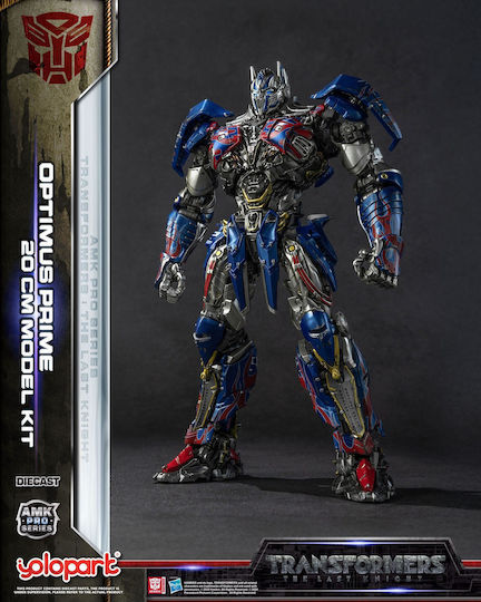 Transformatoren Letzter Ritter Amk Pro Series Kunststoffmodellbausatz Optimus Prime Übersee Version 20 Cm