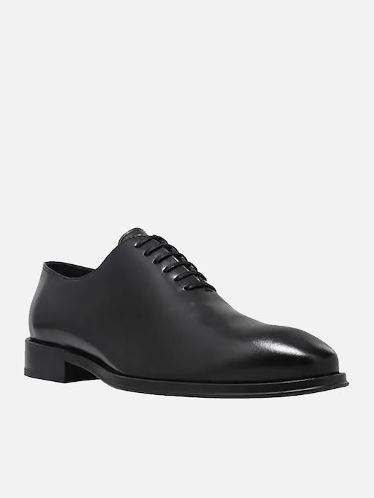 Pantofi Eleganți din Piele pentru Bărbați Negri