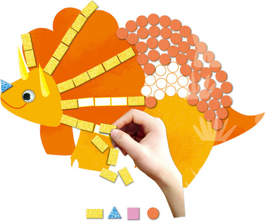 Avenir Μωσαϊκό Mosaic Junior Dinosaurs για Παιδιά 3+ Ετών
