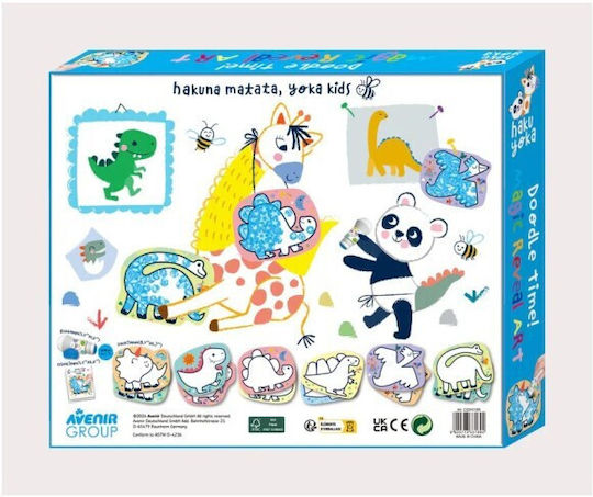 Avenir Боядисване Magic Art Kit Dinosaurs за Деца 3+ години+ Години