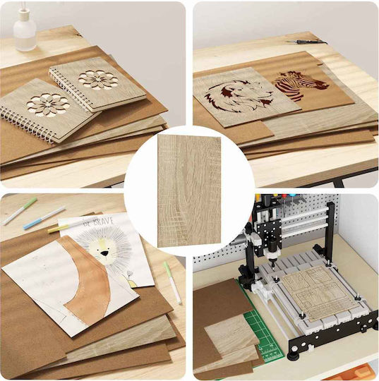 Vidaxl Πίνακες Διακόσμησης 12 Pcs Sonoma Δρυς 30 X 42 X 0.3 Εκ