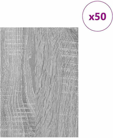 Vidaxl Διακοσμητικά Πάνελ 50 Pcs Γκρι Sonoma 15 X 21 X 0.3 Εκ