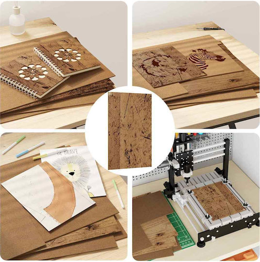 Vidaxl Decoration Plates 50 Pcs Old Wood 30 X 42 X 0.3 Cm