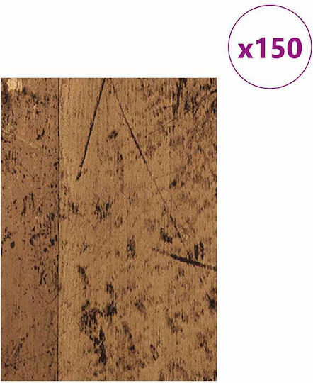 Vidaxl Διακοσμητικά Πάνελ 150 Pcs Παλαιό Ξύλο 15 X 21 X 0.3 Εκ