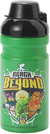 LEGO Ninjago Παιδικό Παγούρι Ninjago Πράσινο 390ml