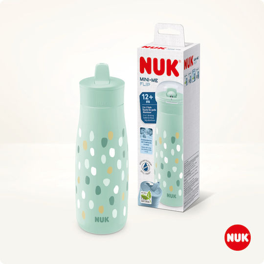 Nuk Flip Παιδικό Παγούρι Γαλάζιο 450ml