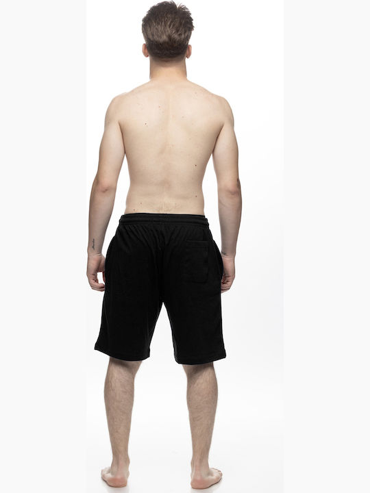 Galaxy Sommer Herrenpyjama Hose Schwarz