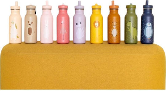 Trixie Mr Unicorn Kids Water Bottle Unicorn Stainless Steel Yellow 500ml