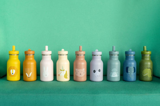 Trixie Παιδικό Παγούρι Ανοξείδωτο Non Spill Mrs Rabbit 350ml (Διάφορα Σχέδια/Χρώματα)