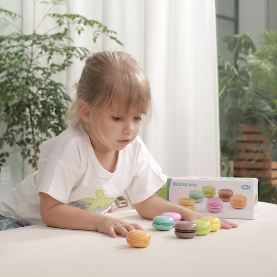 New Classic Toys Cooking Kitchen Toy Made of Wood for Ages 2+ 6pcs
