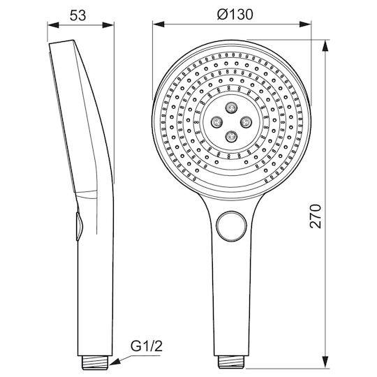 Ideal Standard Idealrain Handbrausen