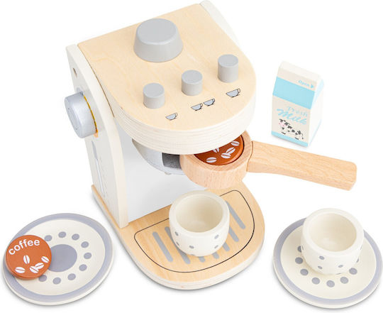 New Classic Toys Εσπρεσιέρα από Ξύλο για 3+ Ετών