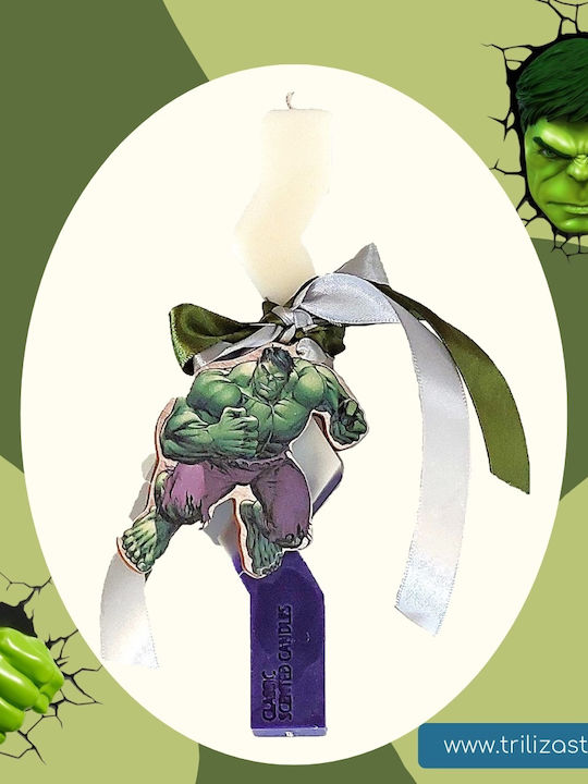 Χειροποίητη Λαμπάδα Hulk Χειροποίητη Λαμπάδα Hulk