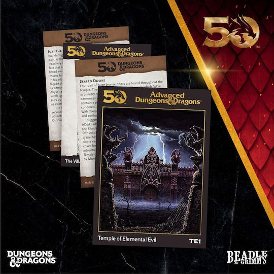 Set de Zaruri Modul Dungeons & Dragons Templul Răului Elemental
