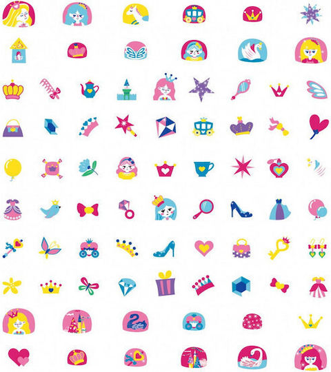 Avenir Nail Stickers 78pcs Princess Manicure Toy