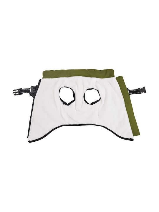 vidaXL Green Fleece / Waterproof Dog Coat XXLarge