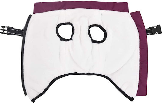 vidaXL Purple Fleece / Waterproof Dog Coat XLarge