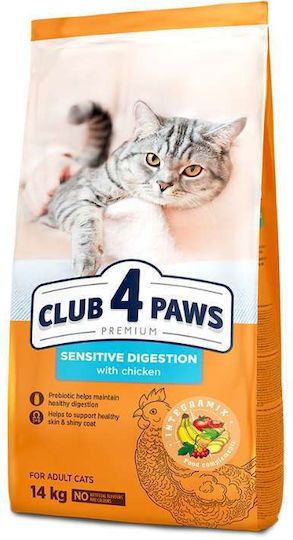 Trockenfutter Katzen mit empfindlicher Verdauung Premium Club 4 Pfoten 14 kg