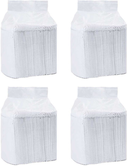 vidaXL Pampers pentru câini 60x60cm 200buc