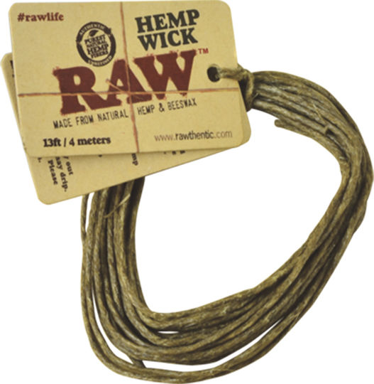Raw Hemp Wick 1m 1τμχ