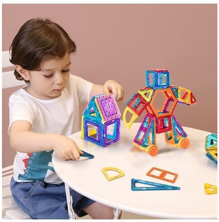 MalPlay Magnetisches Spielzeug Bau- und Konstruktionsspielzeug