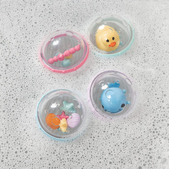 Munchkin Float And Play Bubbles Bath Balls for 3++ Months (Various Designs/Assortment of Designs) 2pcs