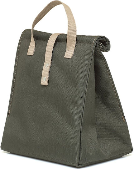 The Lunch Bags Insulated Handbag Original 5 Liters Olive L24 x W16 x H21cm