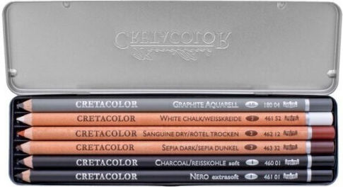 Cretacolor Σετ Ζωγραφικής 6τμχ