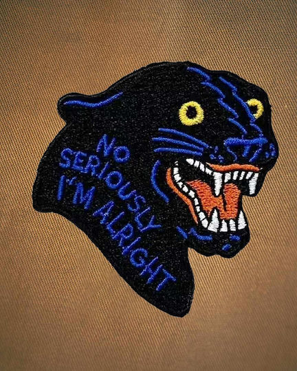 The Dudes Sewing Textile Sign