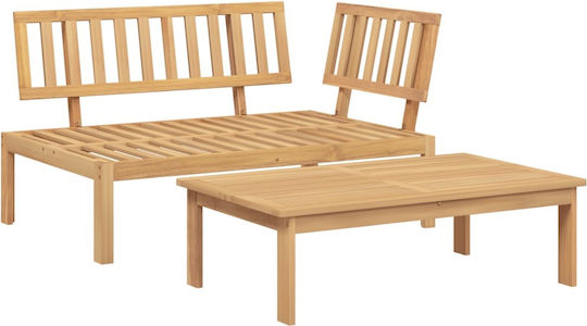 Garten- und Outdoor-Möbelsets Wohnzimmer Typsatz 2 Stück Braun Garten- und Outdoor-Möbelsets Wohnzimmer Typsatz 2 Stück Braun