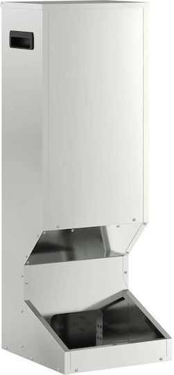 vidaXL Vogelfütterung & -tränke in Silber