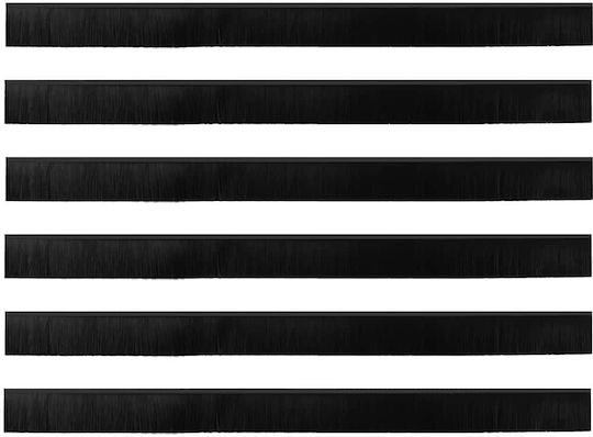 Vidaxl Black Door Stickers 12 Pieces 100 Cm