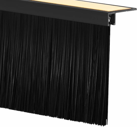 Vidaxl Black Door Stickers 12 Pieces 100 Cm