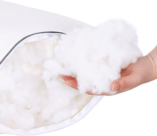 Vidaxl Γέμιση Ίνας Λευκός 5 Kg Πολυεστέρας